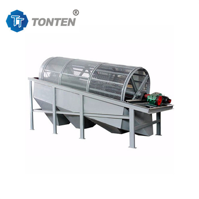 دستگاه جدا کردن شن و خاردار با طبل چرخدار صنعتی