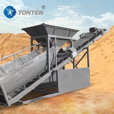 دستگاه جدا کردن شن و خاردار با طبل چرخدار صنعتی