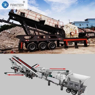 خط ماشین خردکن زباله سنگ سنگی سنگ گرانیت برای تولید شن