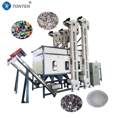 جداکننده الکترواستاتیک PET PVC ABS PP کارخانه بازیافت زباله های پلاستیکی
