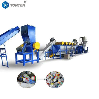 کارخانه خرد کردن بطری های آب PET ماشین بازیافت پلاستیک زباله