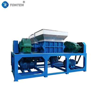 می تواند آلومینیوم شکن شکن خرد کردن دو شاخه Shredder ماشین برای بازیافت