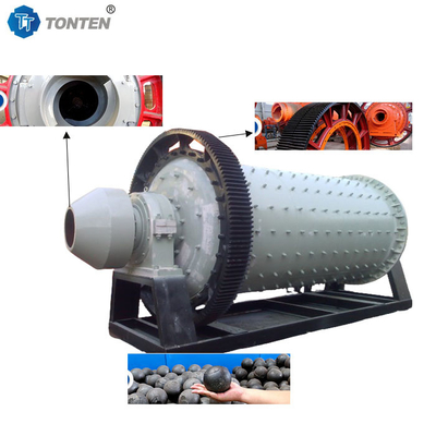 فرآوری مواد معدنی فلز آهن افقی گلوله آسیاب نوع 900x3000