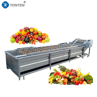 ماشین تمیز کننده میوه و سبزیجات 500 تا 1000 کیلوگرم در ساعت