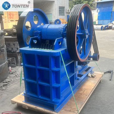 PE600x900 سنگ شکن 100t / h ماشین شکن فک برای سنگ سنگ