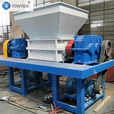 نوع جدید Double Shaft Scraping Shredder Shredder گرم برای ماشین تراش فلز