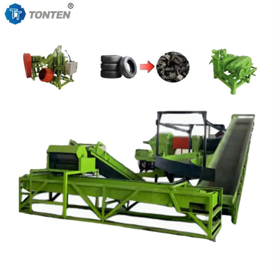 کارخانه بازیافت لاستیک خودرو اتوماتیک خط بازیافت لاستیک