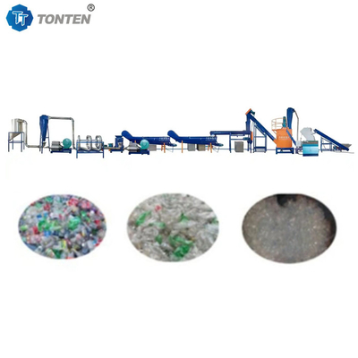 کارخانه بازیافت پلاستیک های زباله ای ماشین بازیافت پلاستیک نرم Hdpe