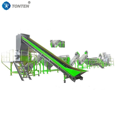 بازیافت بطری پلاستیکی سیستم ماشین آلات پلاستیکی Granulator ماشین