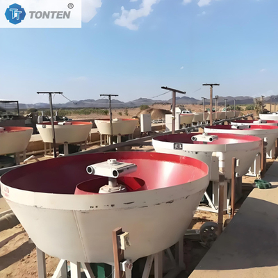 آسیاب سنگ زنی کارخانه طلا جداکننده ثقلی نقره روی آسیاب مرطوب