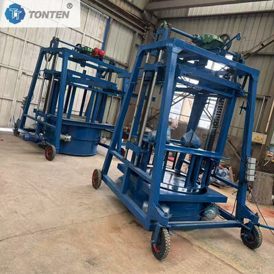 دستگاه ساخت حلقه و لوله منهول بتنی متحرک و آجر برای پروژه های حفاظت از آب