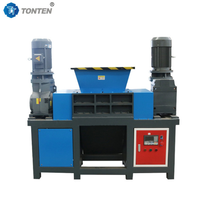 نوع جدید Double Shaft Scraping Shredder Shredder گرم برای ماشین تراش فلز
