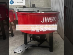 JW750 JW1000 نوع مخلوط کننده دهان مسطح مخلوط کننده چند منظوره بتن سیمان سنگ شکن