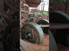 دستگاه خمیر آهن دو چرخ خمیر طلا باریت ماشین خمیر کوارتز