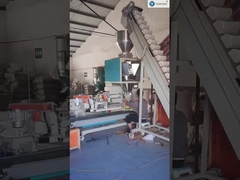 دستگاه بسته بندی پر کردن گلوله های پلاستیکی 25kg 50kg